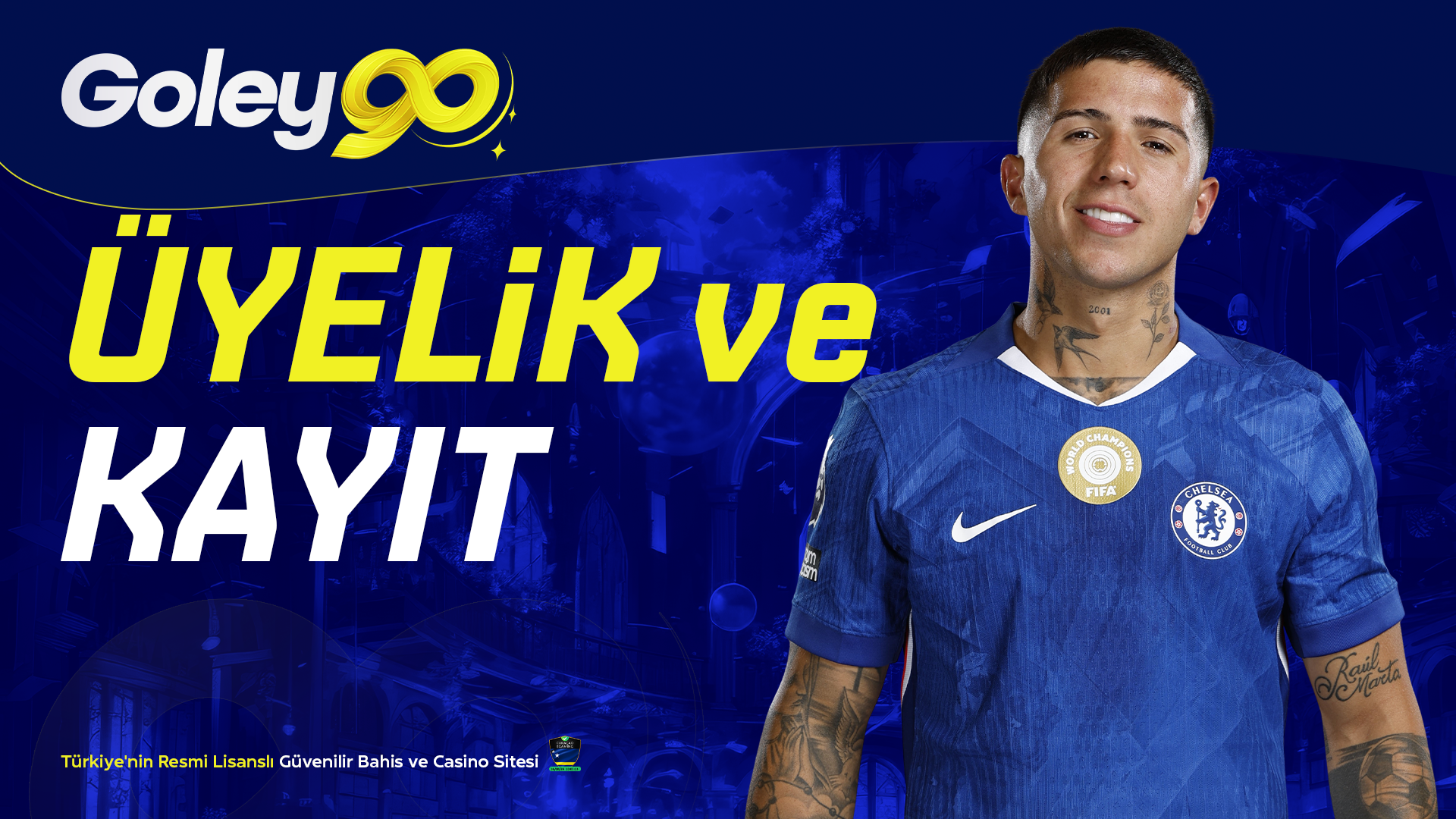 Goley90 Üyelik ve Kayıt